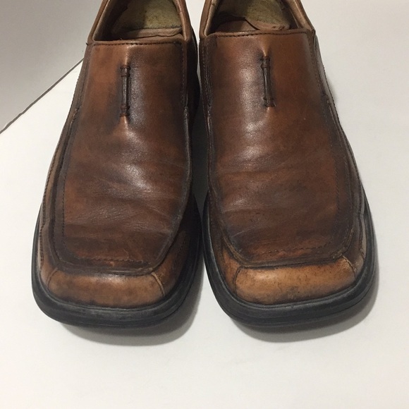 Men’s leather slip on dress shoes by Clark’s 11.5 main image 7